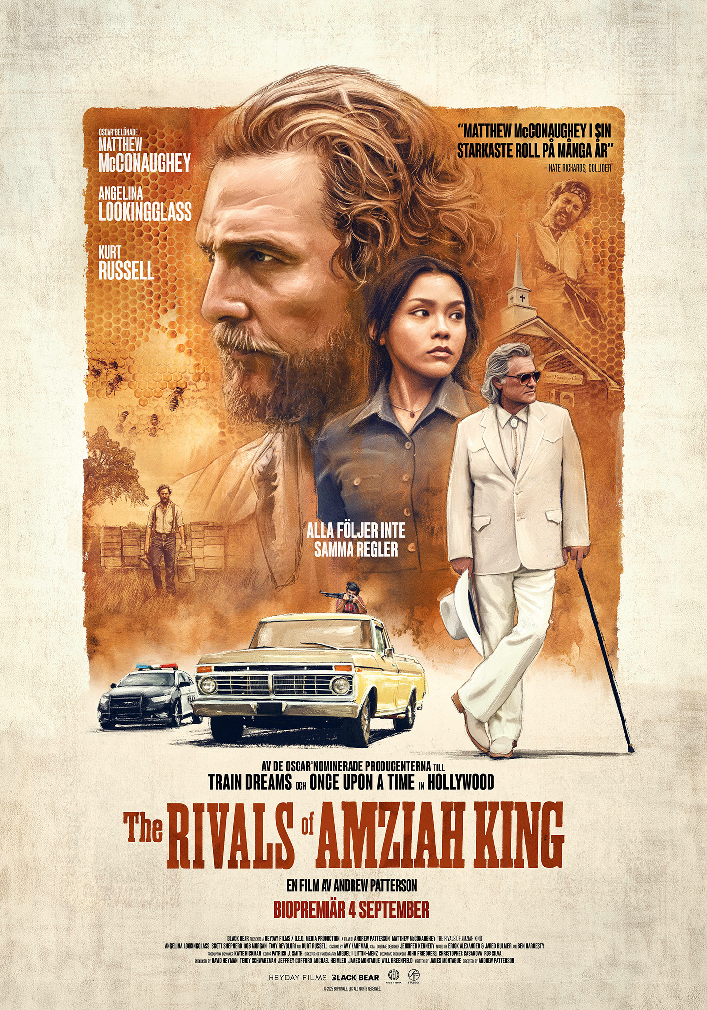 Poster: The Rivals of Amziah King